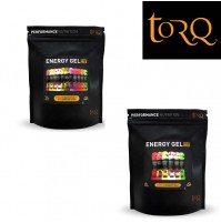 TORQ Energy Gel Sample Packs 6 or 12 x 45g Mixed Flavours for Expeditions, Cycling, Running etc